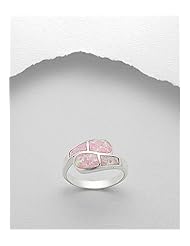 Pink Lab-Created Opal Ring In 92.5 Sterling Silver