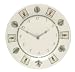 Pfaltzgraff Naturewood 11-Inch Stoneware Clock
