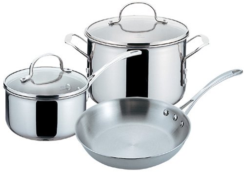 Calphalon 3層ステンレス 鍋3点セット