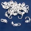 Sterling Silver Clamshells Knot Covers (20)