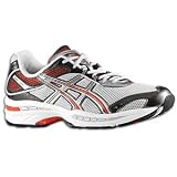 ASICS Men's GEL-105 Running Shoe,Silver/Lightning/Orange,12 D US