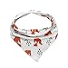 Baby Kids Cotton Bandana Bibs Feeding Saliva Towel Dribble Triangle Waterproof by FEITONG