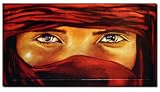 Tuareg Eyes Afrika orientalische Bilder 100x60