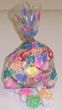 Gourmet Food : Scott's Cakes Assorted Salt Water Taffy 1/2 Pound Bunny Hop Bag