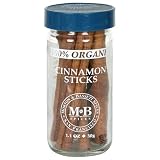 Review Morton & Bassett  / Morton & Bassett Organic Cinnamon Sticks, 1.1-Ounce Jars (Pack of 3)