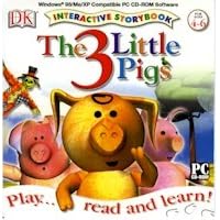 PC TREASURES The 3 Little Pigs Interactive Storybook ( Windows ) by Dk Multimedia