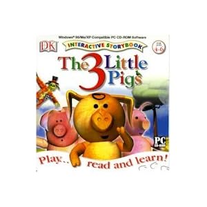PC TREASURES The 3 Little Pigs Interactive Storybook ( Windows ) by Dk Multimedia