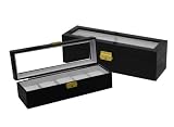 Watch Box for 5 Watches with See Thru Top SALE