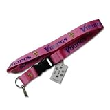 Minnesota Vikings Clip Lanyard- Pink