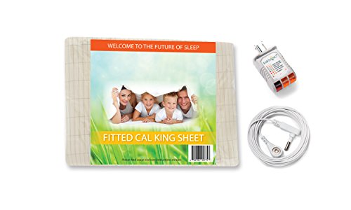 Earthing Fitted Sheet Kit, Cal King
