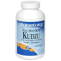 Planetary Herbals Full Spectrum Kudzu, 750 mg, Tablets , 240 tablets