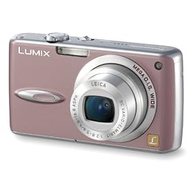 Panasonic DMC-FX01P 6MP Compact Digital Camera with 3.6x Optical Image Stabilized Zoom... by Panasonic