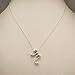 Sterling Silver Monogram Letter M Necklace