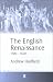 The English Renaissance 1500-1621 (Blackwell Guides to Literature)