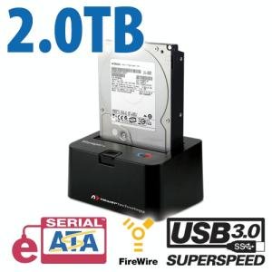 2.0TB Hard Drive & NewerTech Voyager Q 