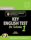 Cambridge KET for Schools 1 Self-study Pack (Student's Book with Answers and Audio CD): Official Examination Papers from University of Cambridge ESOL Examinations (KET Practice Tests)