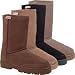 Bearpaw Mens 8" Suede & Shearling Boots - Style 405 Dream