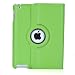 ATC Brand New Ipad 3 Case --- The New Ipad 3Rd Generation Leather Case Cover And Flip Stand With Elastic Hand Strap,Premium Soft Micro Fibre Interior To Secure Your Ipad In Place (Green) --- Automatically Wakes And Puts The Ipad 3 To Sleep(Compatible With Ipad 2)---Highly Functional And Durable (+ Free Screen Protector+ Free LCD Screen Cloth)