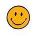 Produkt-Bild: Aufn&auml;her B&uuml;gelbild Aufb&uuml;gler Iron on Patches Applikation Smiley Gesicht Smilies Kinder Kleidung