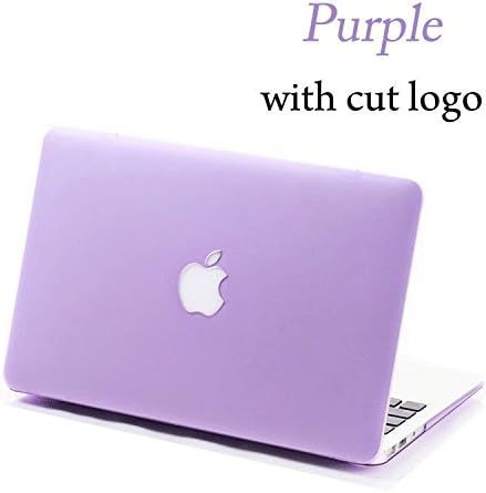 MacBook Case, DallowayCabin Ultra Slim Cutting Logo Matte Cover Protective Case for MacBook12/Macbook Air 11 13/Pro 13 15 /Pro Retina 13 15