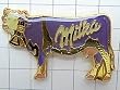 限定レア美品ピンズ◆ミルカ紫の牛チョコピンバッチフランス