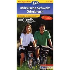 ADFC-Regionalkarten, M�rkische Schweiz/Oderbruch 1 : 75 000