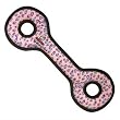 Tuffy's Ultimate Tug-O-War Dog Toy, Pink Leopard