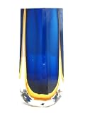 Cobalt Blue Art Glass Vase E82