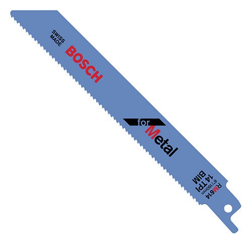 Bosch RM614 6-Inch 14T Metal Cutting reciprocating Saw Blades - 5 Pack
