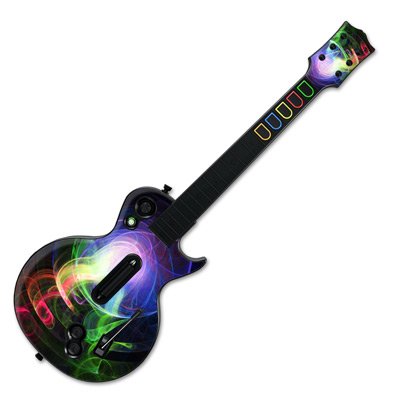 Match Head Design Wii Guitar Hero III Gibson Les Paul Guitar Controller Skin Decal Sticker