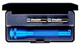 New Maglite AA Mini Mag Flashlight Presentation Royal Blue High-Intensity Light Beam Water Resistant