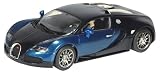 Scalextric Bugatti Veyron EB 16.4 Black and Blue, High Detail, DPR