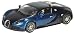 Scalextric Bugatti Veyron EB 16.4 Black and Blue, High Detail, DPR
