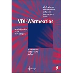 VDI-W�rmeatlas. Berechnungsbl�tter f�r den W�rme�bergang