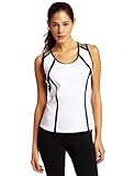 Bollé Women's Domino Color Block Tennis Full Back Shell, White, X-Small