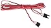 Bachmann Trains Snap-Fit E-Z Track 10 feet Power  Extension Wire - Red