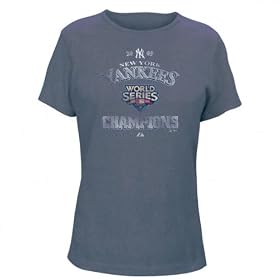 Buy New York Yankees Ladies 2009 World Series Champions Pigment Dye Tee