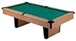 Mizerak Oakwood 8-Foot Slate Billiard Table with Drop Pockets