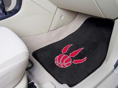 Fanmats Toronto Raptors 2-Piece Carpet Car Mat Set