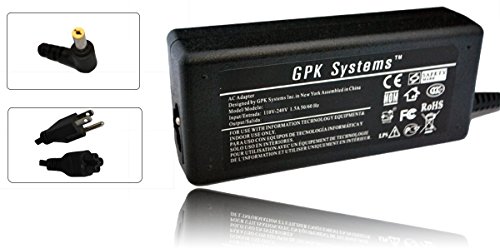 GPK Systems AC Adapter for Brother PocketJet Plus PRINTER PJ622 PJ623 PJ663 PJ662 PJ673 PJ663-K PJ673-K PJ-662 PJ-663 PJ-673 PJ622 PJ-623 bluetooth mobile printer Power Supply Cord Battery Charger