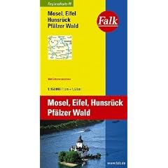 Falk Regionalkarte Rhein-Main - Saarland - Koblenz 1:150 000 Mosel, Pfalz, Eifel