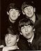 The Beatles Fab Four B&W 8x10 Photo