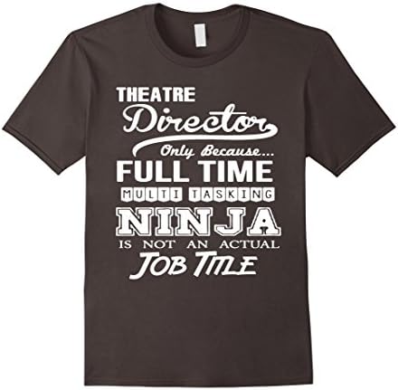Men's Director Shirt - Theatre Director 2XL Asphalt