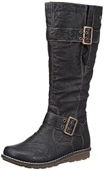 Remonte Dorndorf Remonte R1073, Damen Schneestiefel, Schwarz (schwarz 01), EU 36