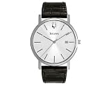 Bulova Men's 96B104 Strap Silver Dial Watch