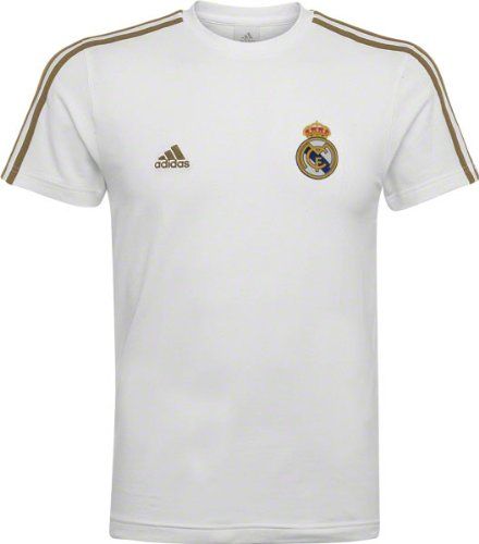 Spanish Primera Liga Men's Real Madrid Core Tee (White, XX-Large)