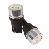 CIPA 93160 Ultra White 1 Watt Powerful Bullet LED 194 T-10 Replacement Bulb - Pack of 2