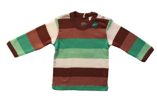 Green Cotton Baby - Jungen Hemd, gestreift 1510114400, DITZ BOY, Gr. 56, Braun (Cappuccino Preisvergleich