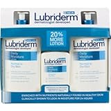 Lubriderm Dermatologist Daily Moisture Lotion for Normal to Dry Skin 3 Pack Value Pack