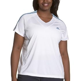 41Y4lJ0UwfL. AA280  adidas Womens 3 Stripe Workout Top